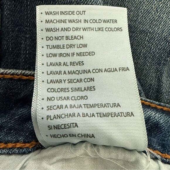 KanCan Blue Jeans with Distressed Details - Picture 6 of 6